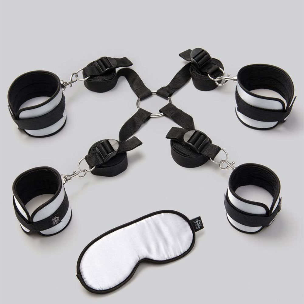 Adult Product 18+ - Fifty Shades of Grey Hard Limits Bed Restraint Kit - Fifty Shades of Grey - Fifty Shades Of Grey - KS Store