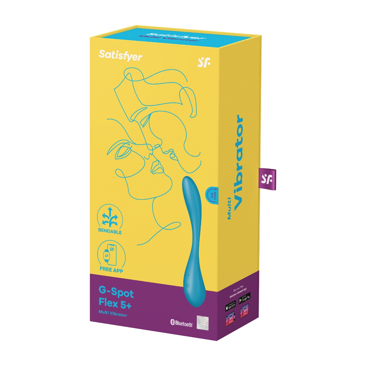 Adult Product 18+ - Satisfyer G-Spot Flex 5+ - Petrol - Satisfyer - Toys - KS Store