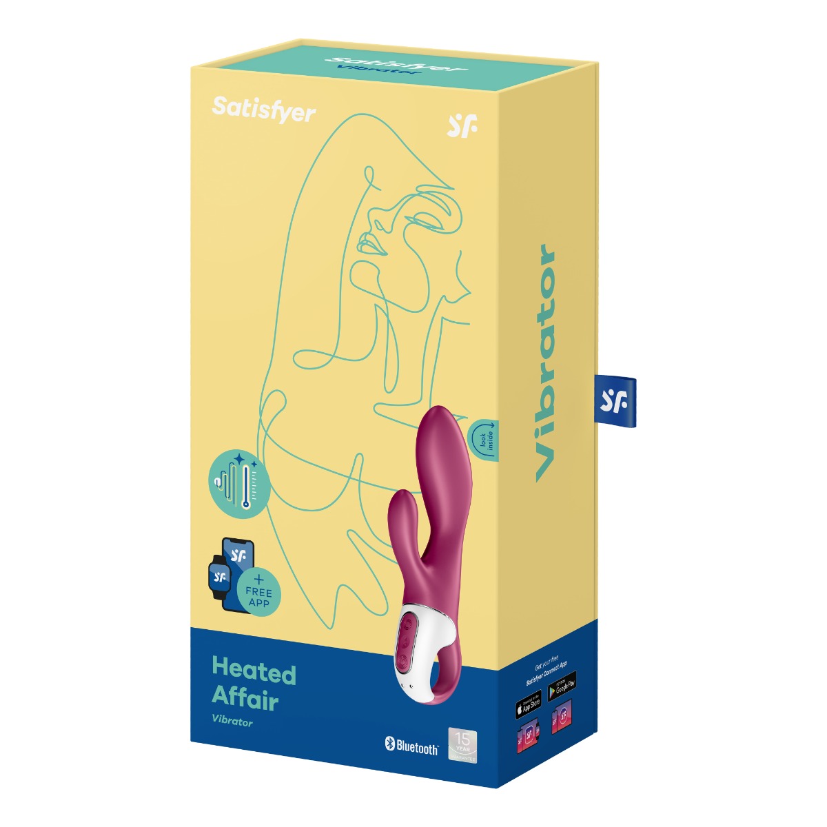 Adult Product 18+ - Satisfyer Heated Affair - Berry - Satisfyer - Toys - KS Store