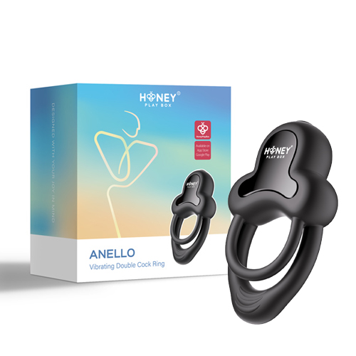 Adult Product 18+ - Honey Play Box – Anello – Vibrating Double Cock Ring with Clitoral Stimulator (App Controlled) - Honey Play Box - Lingerie & Underwear - KS Store
