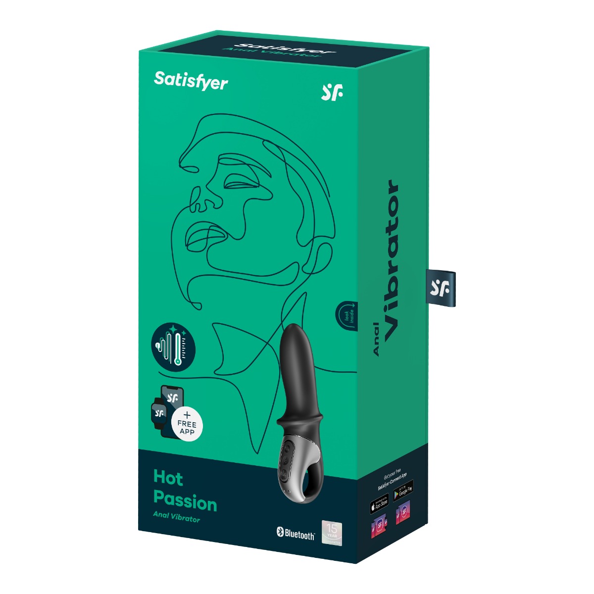 Adult Product 18+ - Satisfyer Hot Passion - Black - Satisfyer - Toys - KS Store