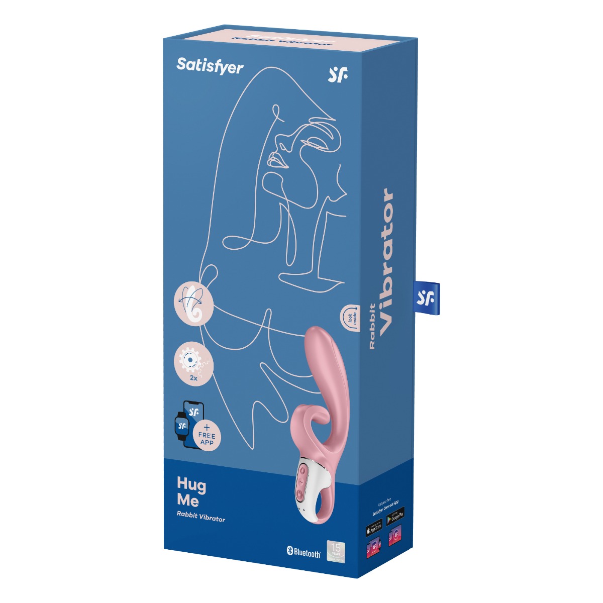 Adult Product 18+ - Satisfyer Hug Me - Pink - Satisfyer - Toys - KS Store
