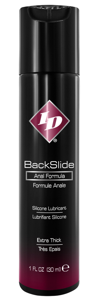 Adult Product 18+ - ID Backslide 1 floz Pocket Bottle - ID Lubricant - Anal Lubes - KS Store