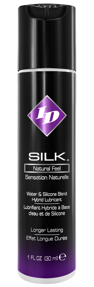 Adult Product 18+ - ID Silk 1 floz Pocket Bottle - ID Lubricant - Silicone Lubes - KS Store