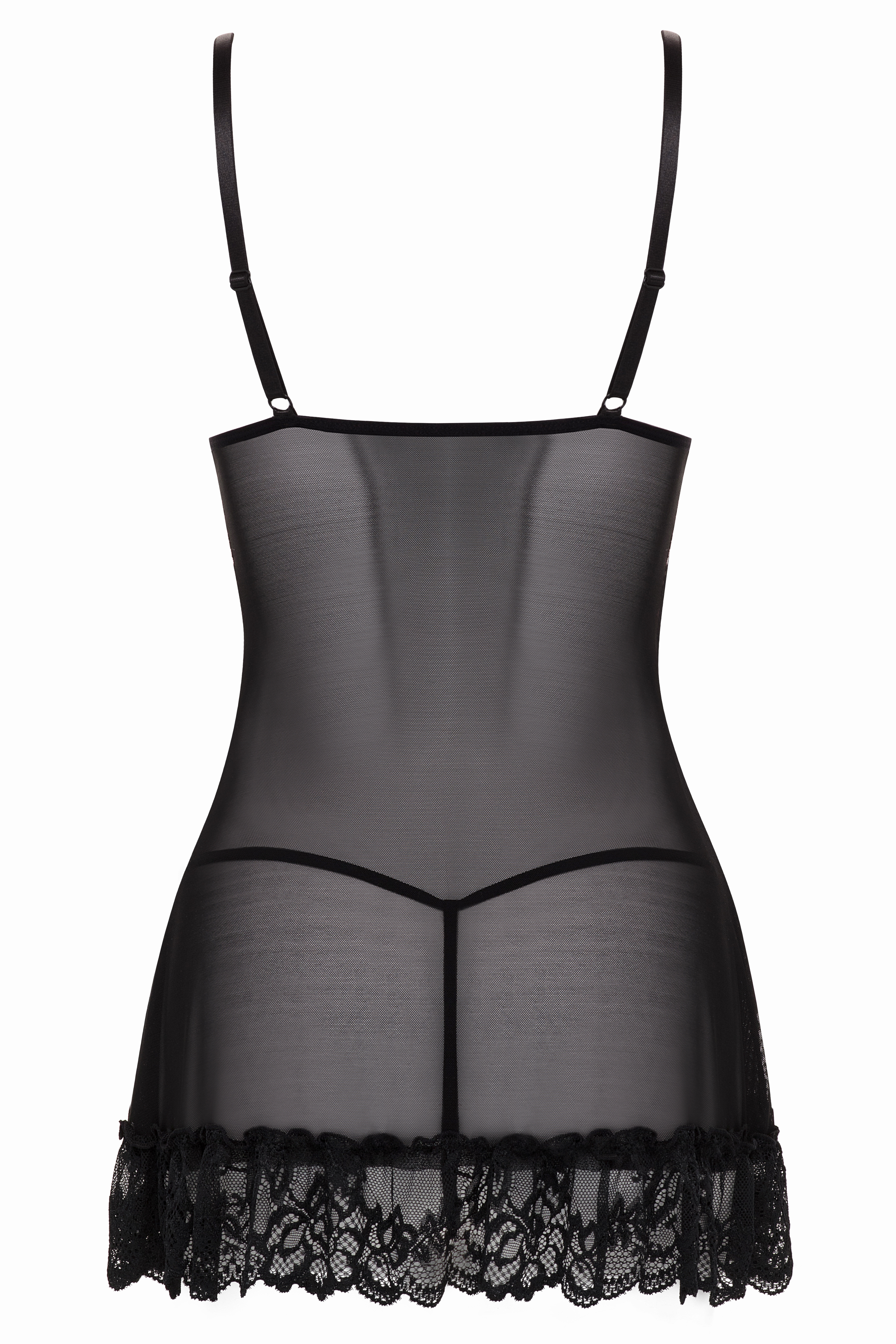 Adult Product 18+ - Oh La La Cheri - Valentine Babydoll L Black - Oh La La Cheri - Oh La La Cheri - KS Store