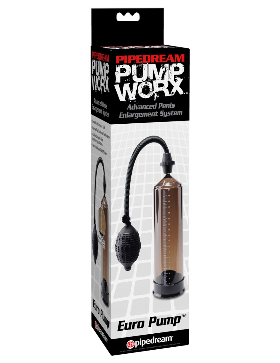 Adult Product 18+ - Pipedream - Pump Worx - Euro Pump - Smoke/ Black - Pipedream - Pump Worx - KS Store