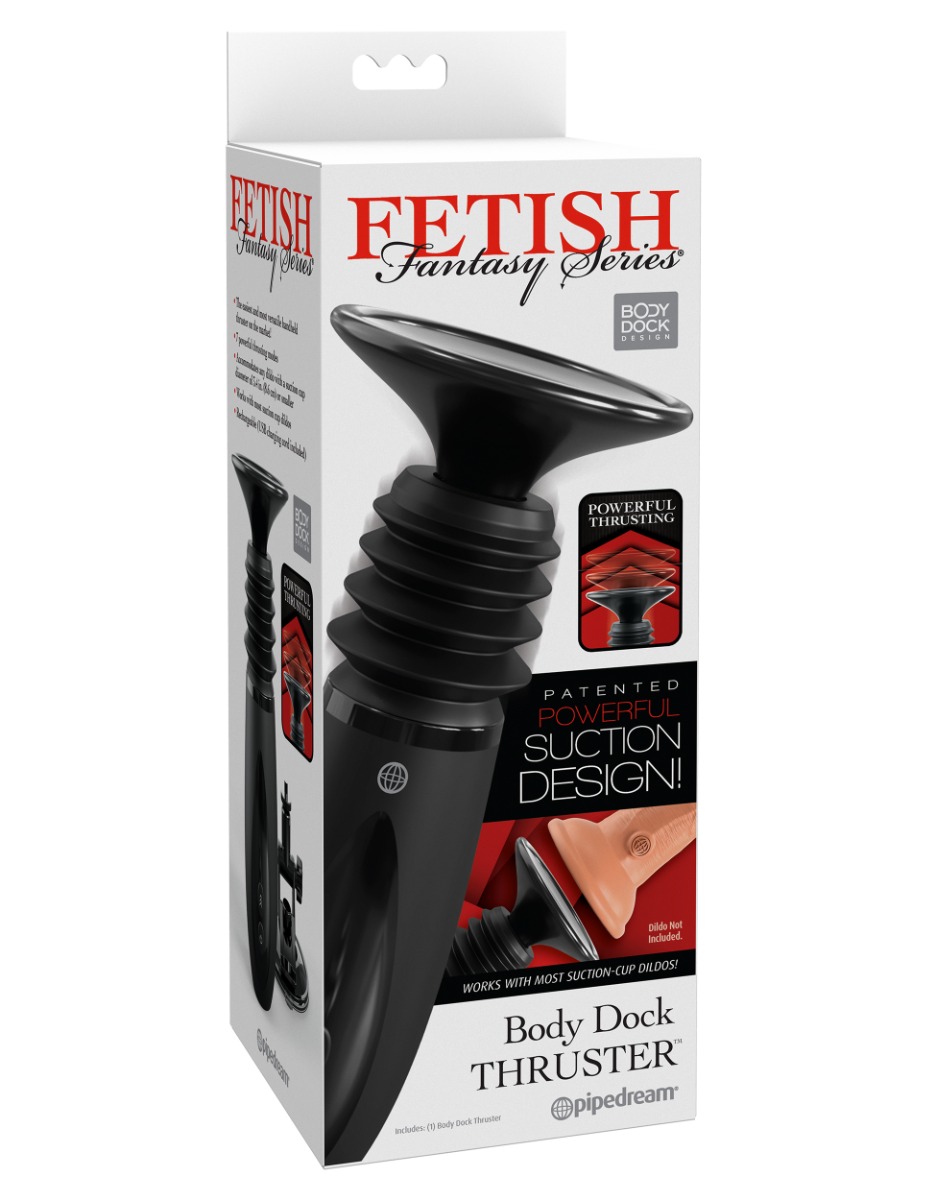 Adult Product 18+ - Pipedream - Fetish Fantasy Series - Body Dock Handheld Thruster - Black - Pipedream - Fetish Fantasy Series - KS Store