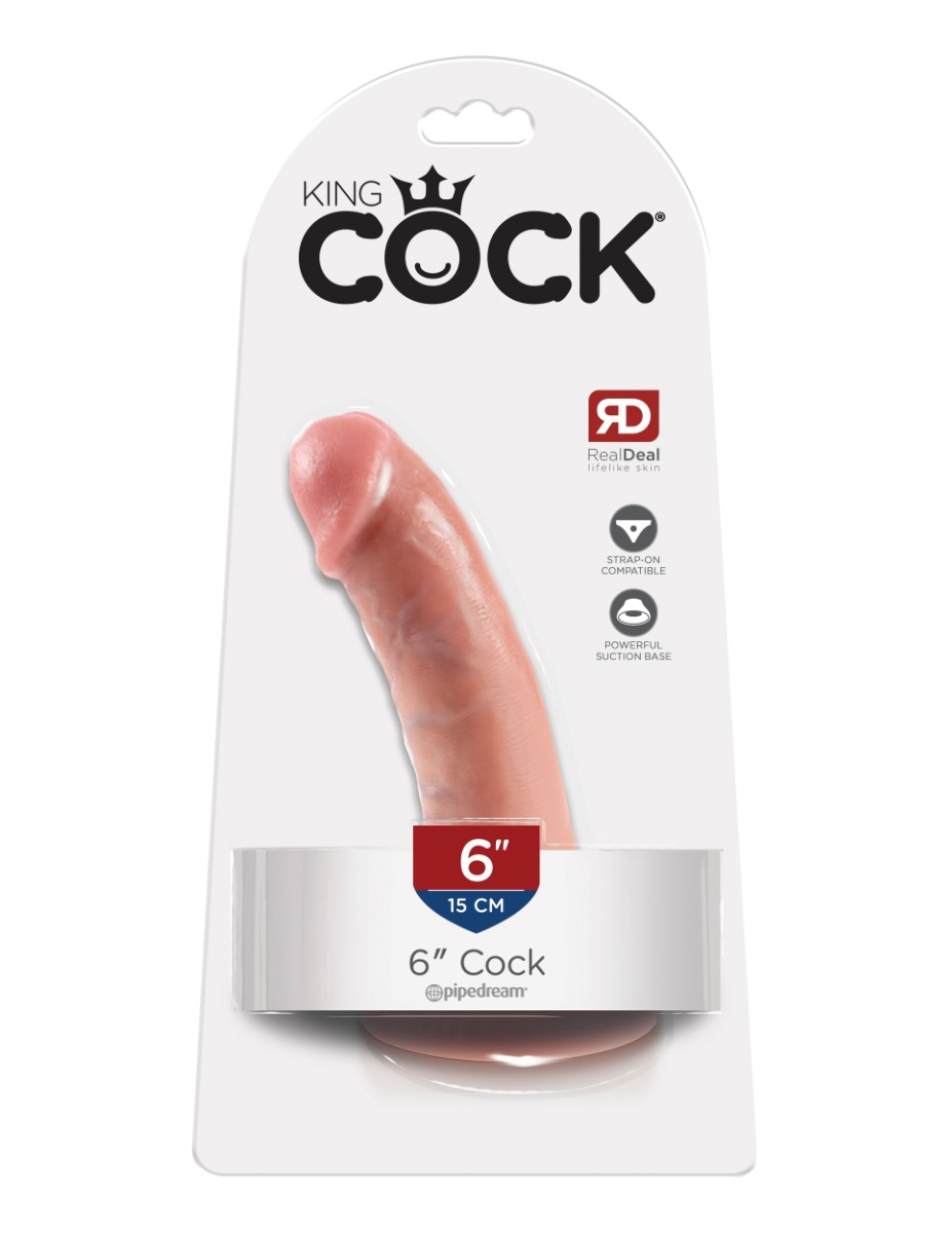 Adult Product 18+ - Pipedream - King Cock - 6" Cock - Light - Pipedream - Pipedream - KS Store