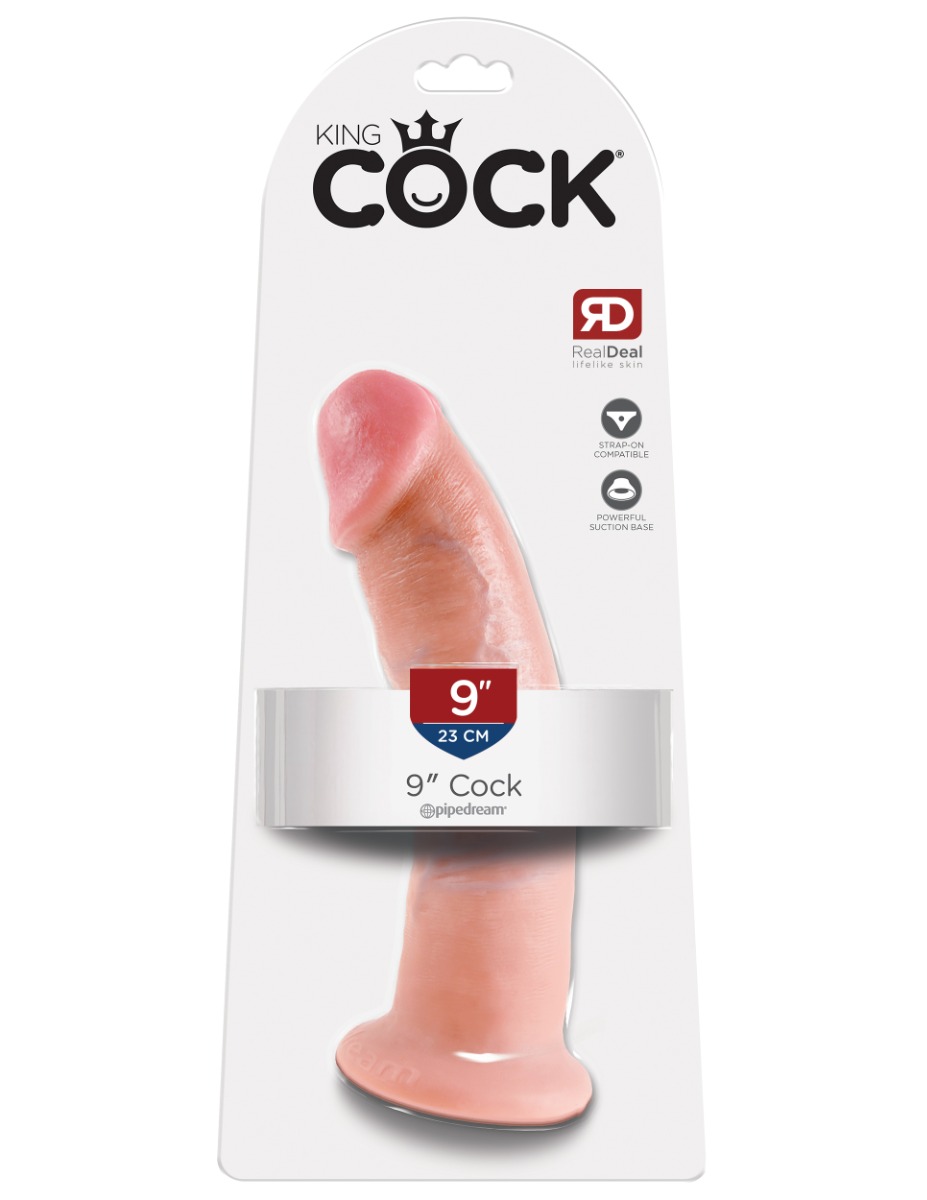 Adult Product 18+ - Pipedream - King Cock - 9" Cock - Light - Pipedream - Pipedream - KS Store