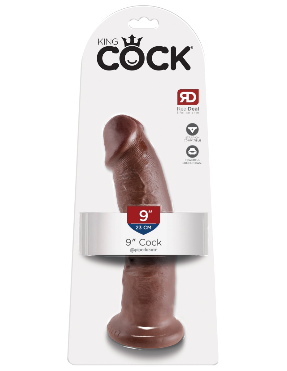 Adult Product 18+ - Pipedream - King Cock - 9" Cock - Brown - Pipedream - Pipedream - KS Store