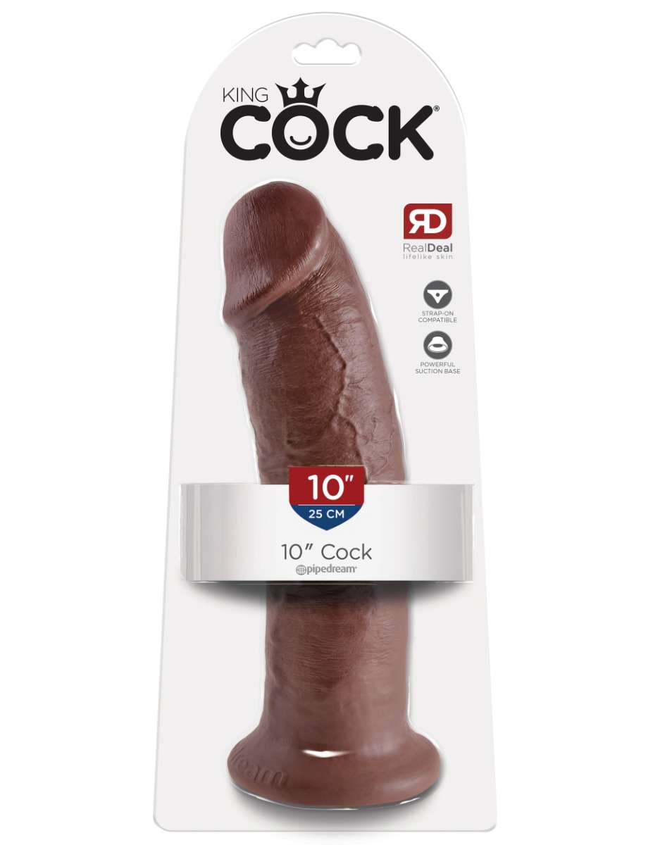 Adult Product 18+ - Pipedream - King Cock - 10" Cock - Brown - Pipedream - Pipedream - KS Store