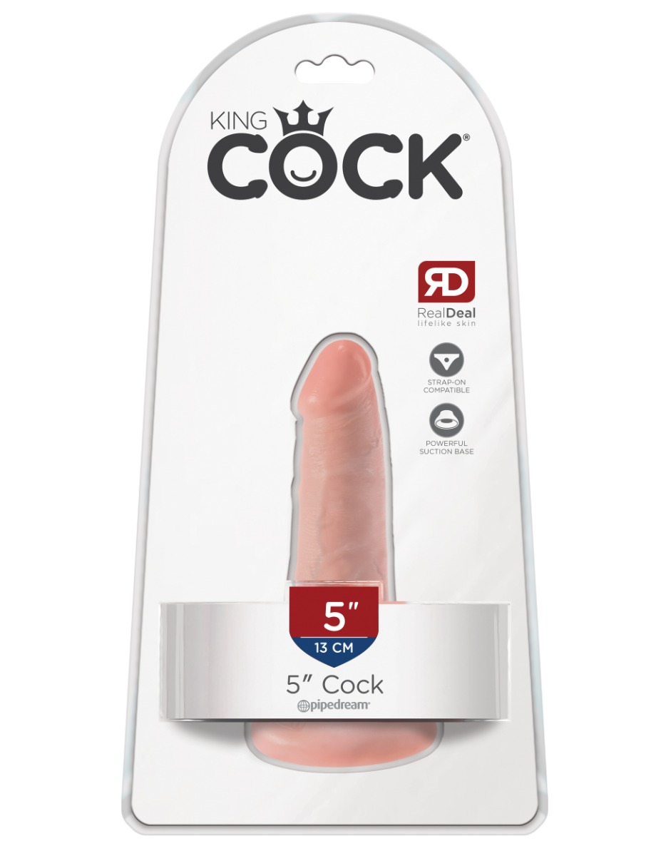 Adult Product 18+ - Pipedream - King Cock - 5" Cock - Light - Pipedream - Pipedream - KS Store