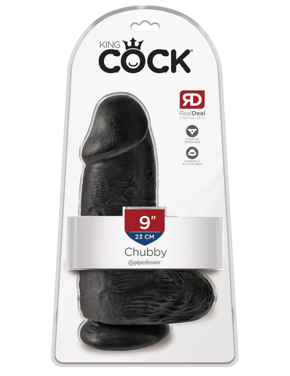 Adult Product 18+ - Pipedream - King Cock - Chubby - Black - Pipedream - Pipedream - KS Store