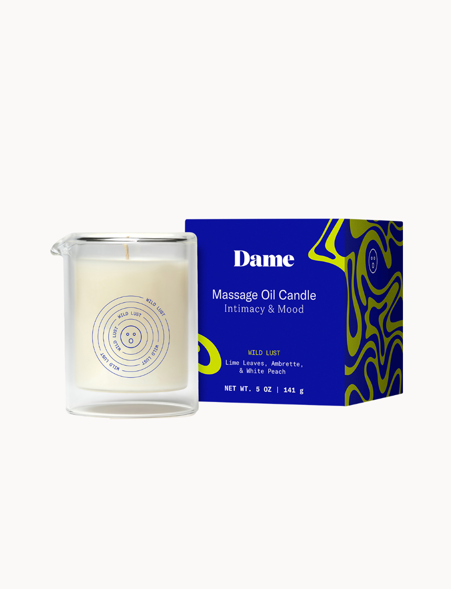 Adult Product 18+ - DAME - Massage Oil Candle - Wild Lust - Dame - New Products - KS Store