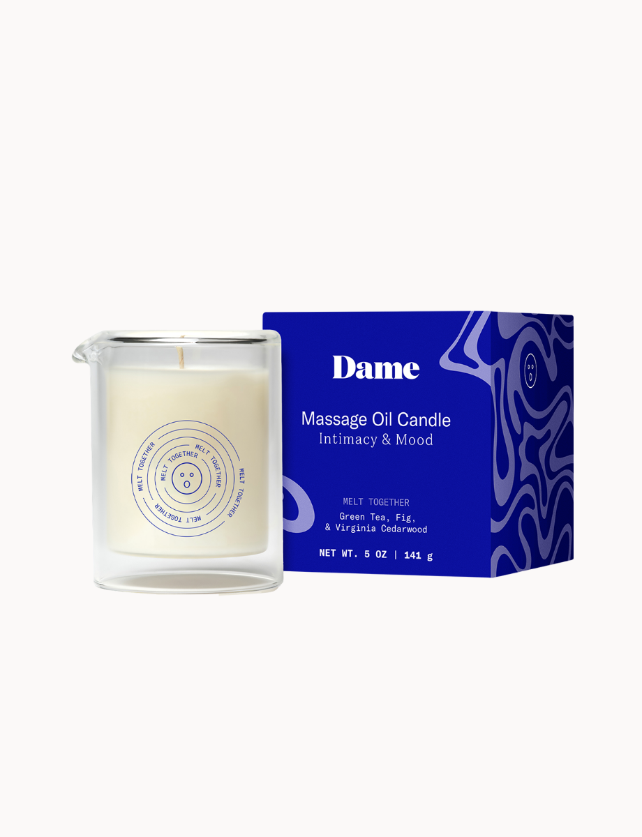 Adult Product 18+ - DAME - Massage Oil Candle - Melt Together - Dame - New Products - KS Store