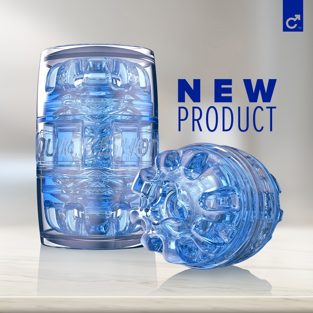 Adult Product 18+ - Fleshlight Quickshot - Turbo Blue Ice - Fleshlight - Fleshlight - KS Store