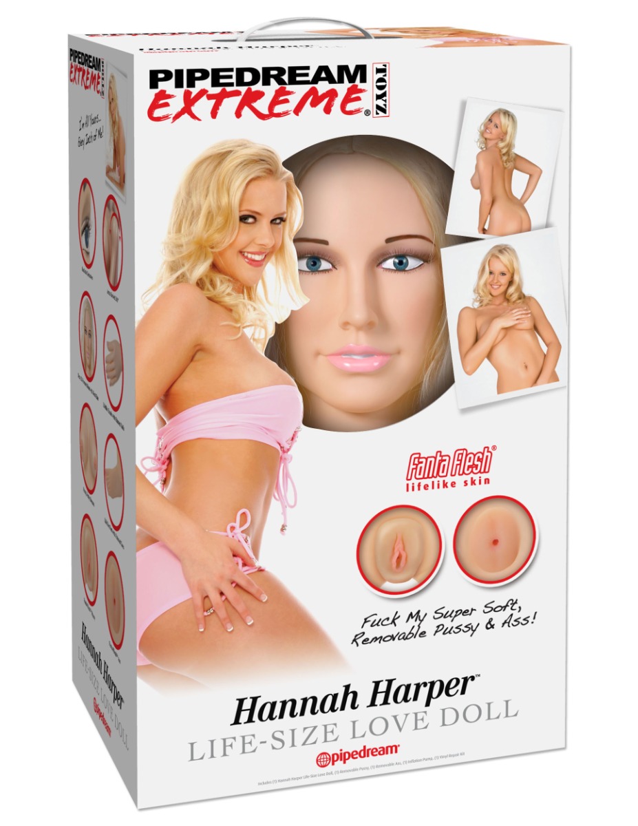 Pipedream - PDX Extreme - Dollz Hannah Harper Life-Size Love Doll  - Light