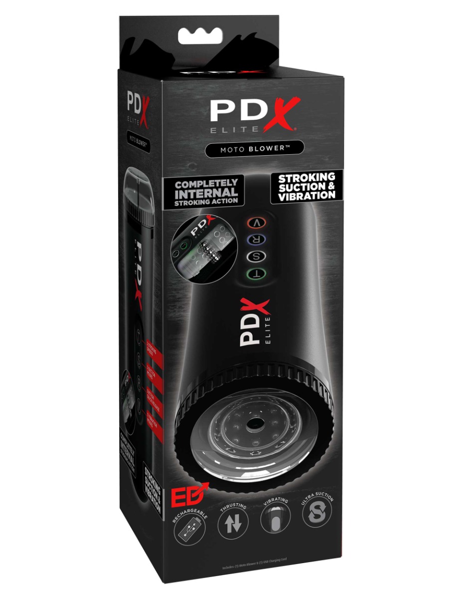 Adult Product 18+ - Pipedream - PDX Elite - Moto Blower - Black - Pipedream - PDX Elite - KS Store