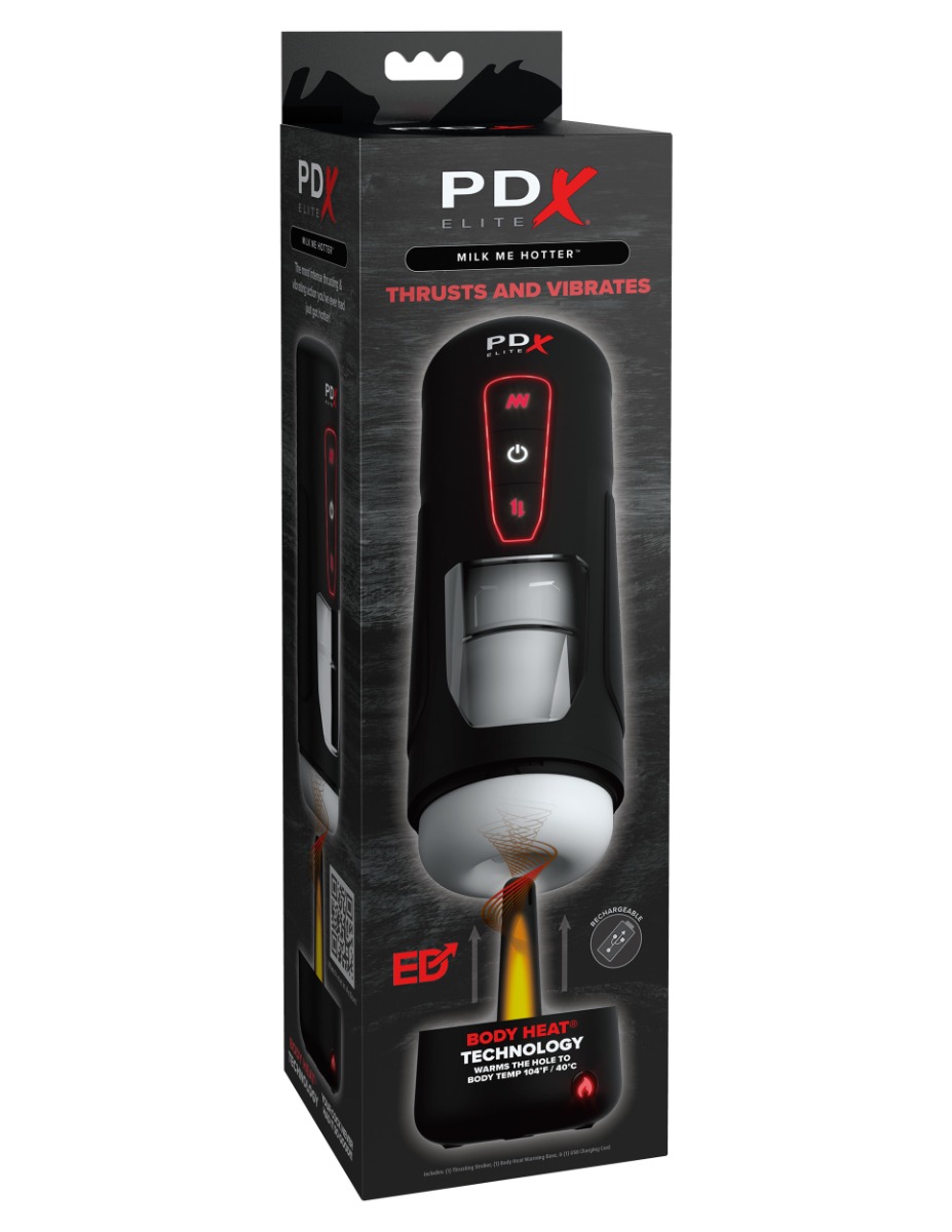 Adult Product 18+ - Pipedream - PDX Elite - Milk Me Hotter - Black - Pipedream - PDX Elite - KS Store