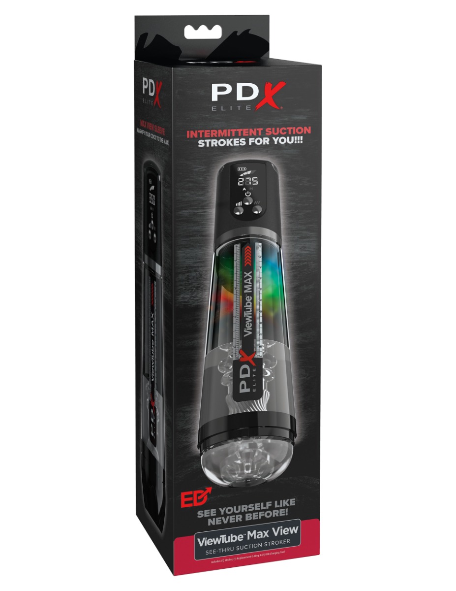 Adult Product 18+ - Pipedream - PDX Elite - ViewTube MAX View - Black - Pipedream - PDX Elite - KS Store