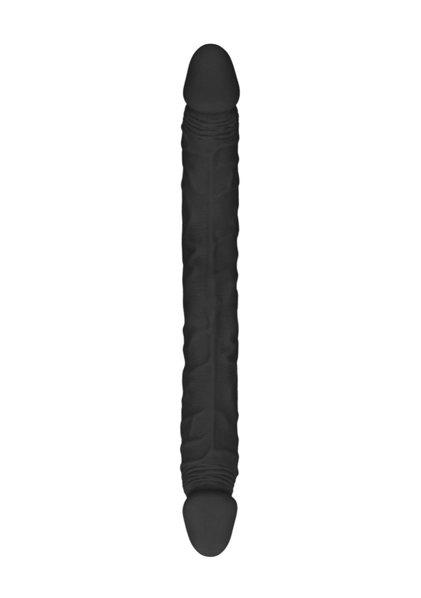 Adult Product 18+ - Real Rock Double Dong 14" (Black) - Real Rock - Real Rock - KS Store
