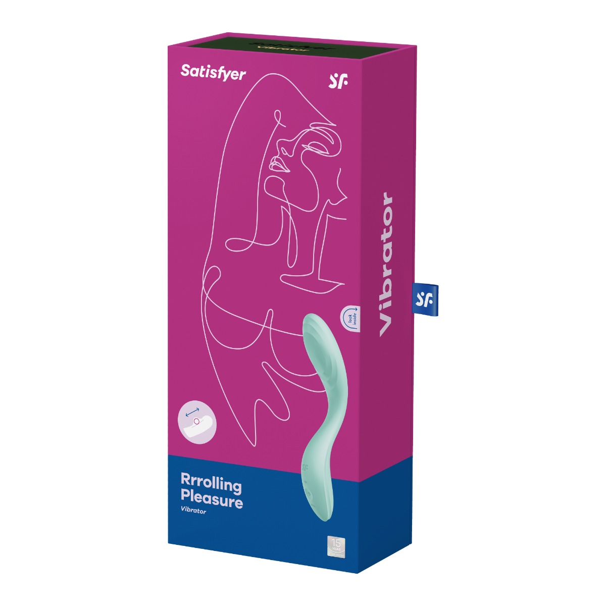 Adult Product 18+ - Satisfyer Rrrolling Pleasure - Mint - Satisfyer - Toys - KS Store