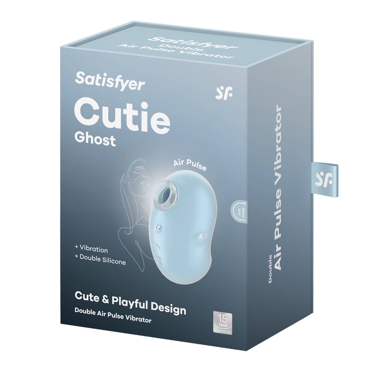 Adult Product 18+ - Satisfyer Cutie Ghost - Light Blue - Satisfyer - Toys - KS Store