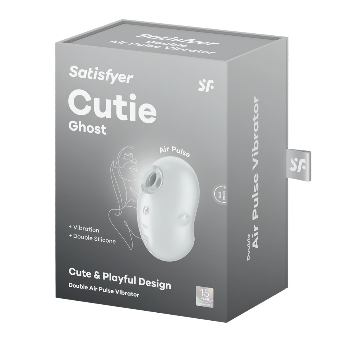 Adult Product 18+ - Satisfyer Cutie Ghost - White - Satisfyer - Toys - KS Store
