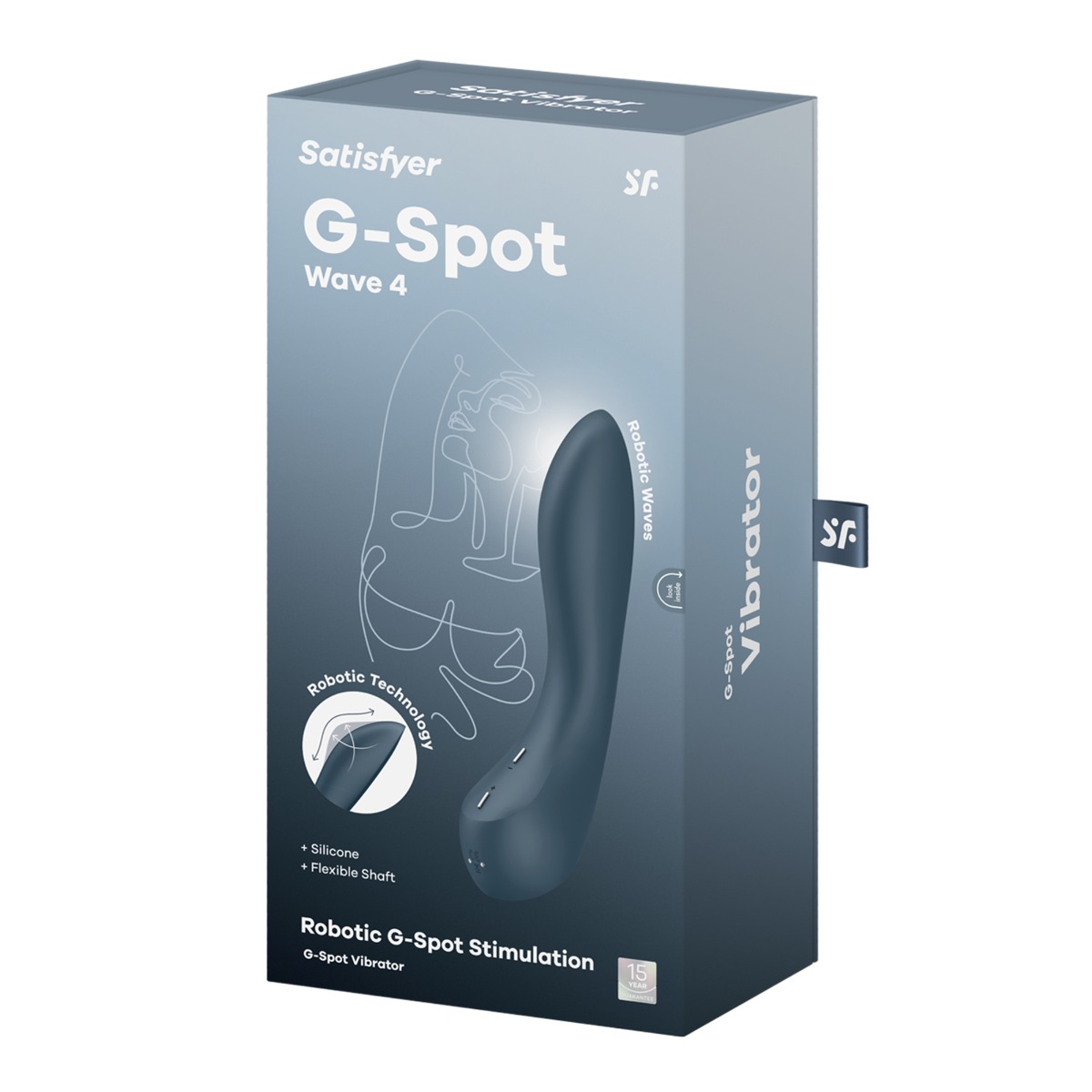 Adult Product 18+ - Satisfyer G-Spot Wave 4 - Dark Blue - Satisfyer - Toys - KS Store