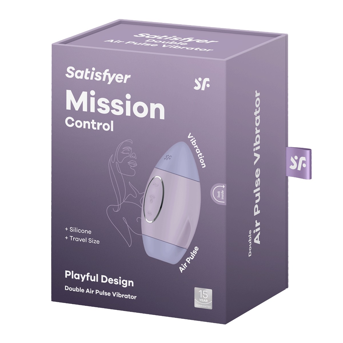 Adult Product 18+ - Satisfyer Mission Control - Violet - Satisfyer - Toys - KS Store
