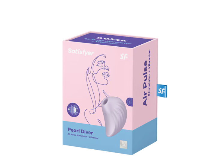 Adult Product 18+ - Satisfyer Pearl Diver - Violet - Satisfyer - Toys - KS Store