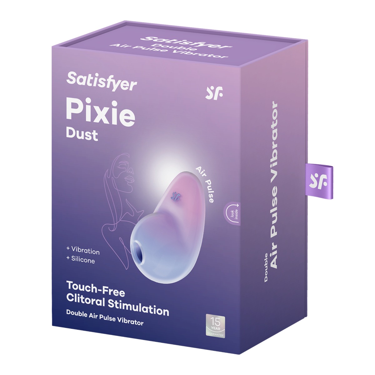 Adult Product 18+ - Satisfyer Pixie Dust - Violet/Pink - Satisfyer - Toys - KS Store
