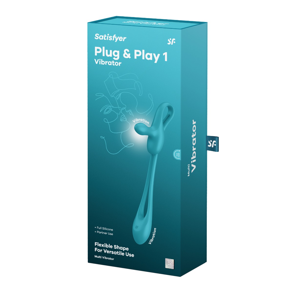 Adult Product 18+ - Satisfyer Plug & Play 1 - Bluegreen - Satisfyer - Toys - KS Store