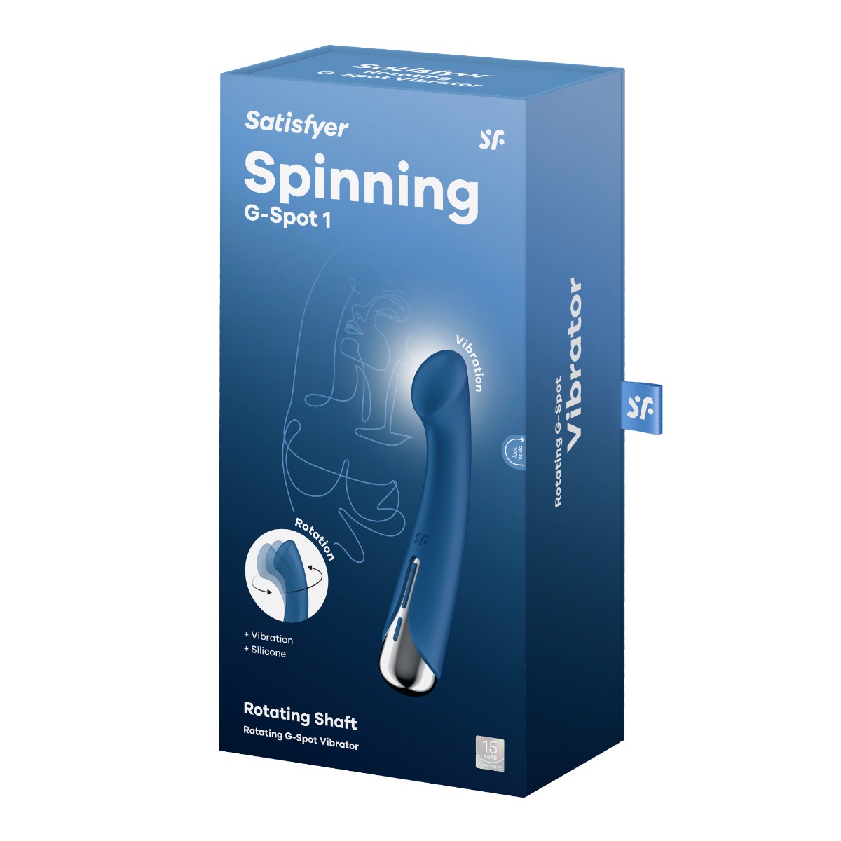 Adult Product 18+ - Satisfyer Spinning G-Spot 1 - Blue - Satisfyer - Toys - KS Store
