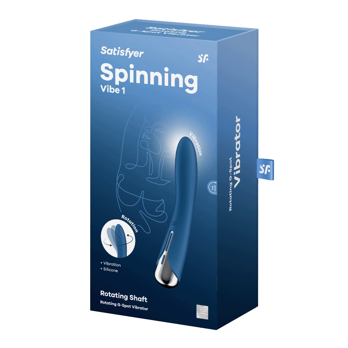 Adult Product 18+ - Satisfyer Spinning Vibe 1 - Blue - Satisfyer - Toys - KS Store