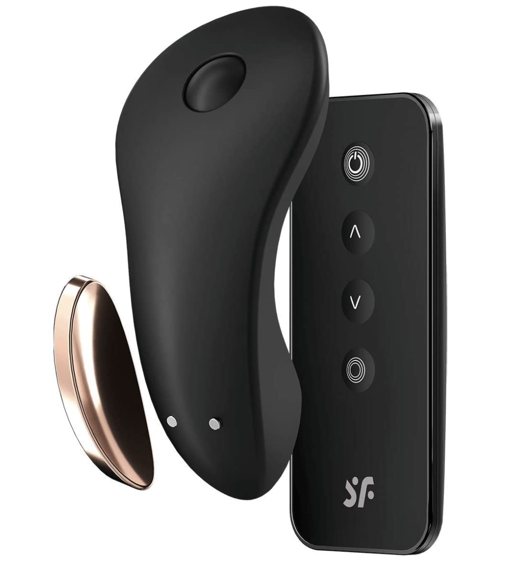 Adult Product 18+ - Satisfyer Little Secret Panty Vibrator - Black - Satisfyer - Toys - KS Store