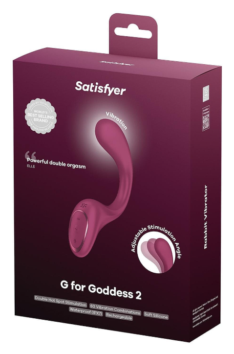 Adult Product 18+ - Satisfyer G For Goddess 2 - Burgundy - Satisfyer - Toys - KS Store