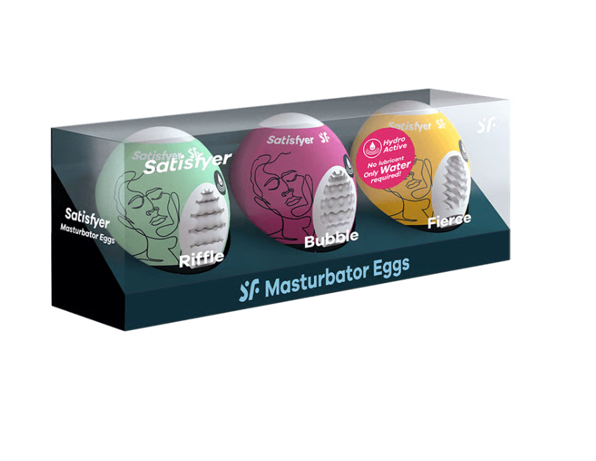 Adult Product 18+ - Satisfyer 3er Set Riffle Bubble Fierce - Assorted - Satisfyer - Toys - KS Store