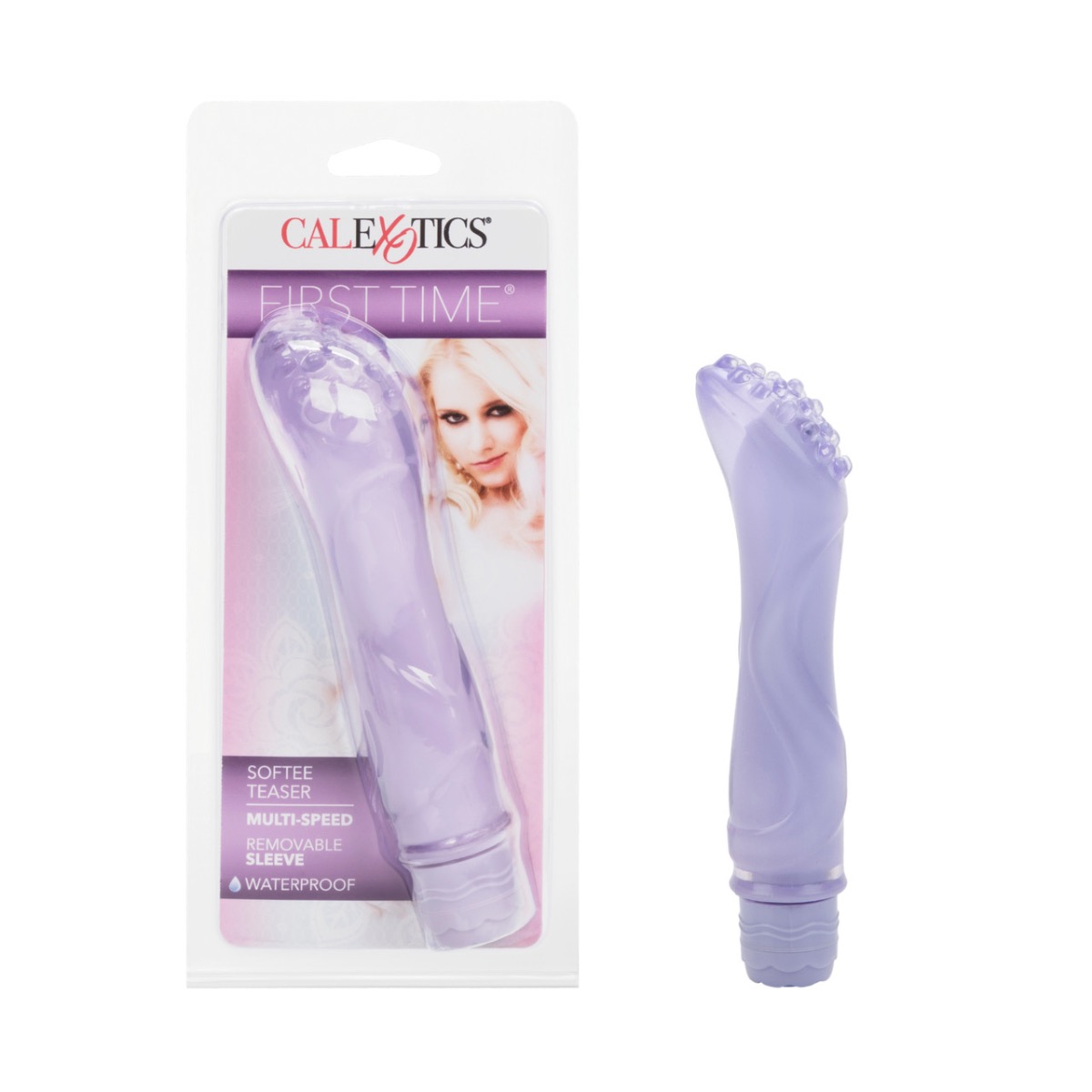Adult Product 18+ - First Time Softee Teaser - Purple - California Exotics - Calexotics - KS Store