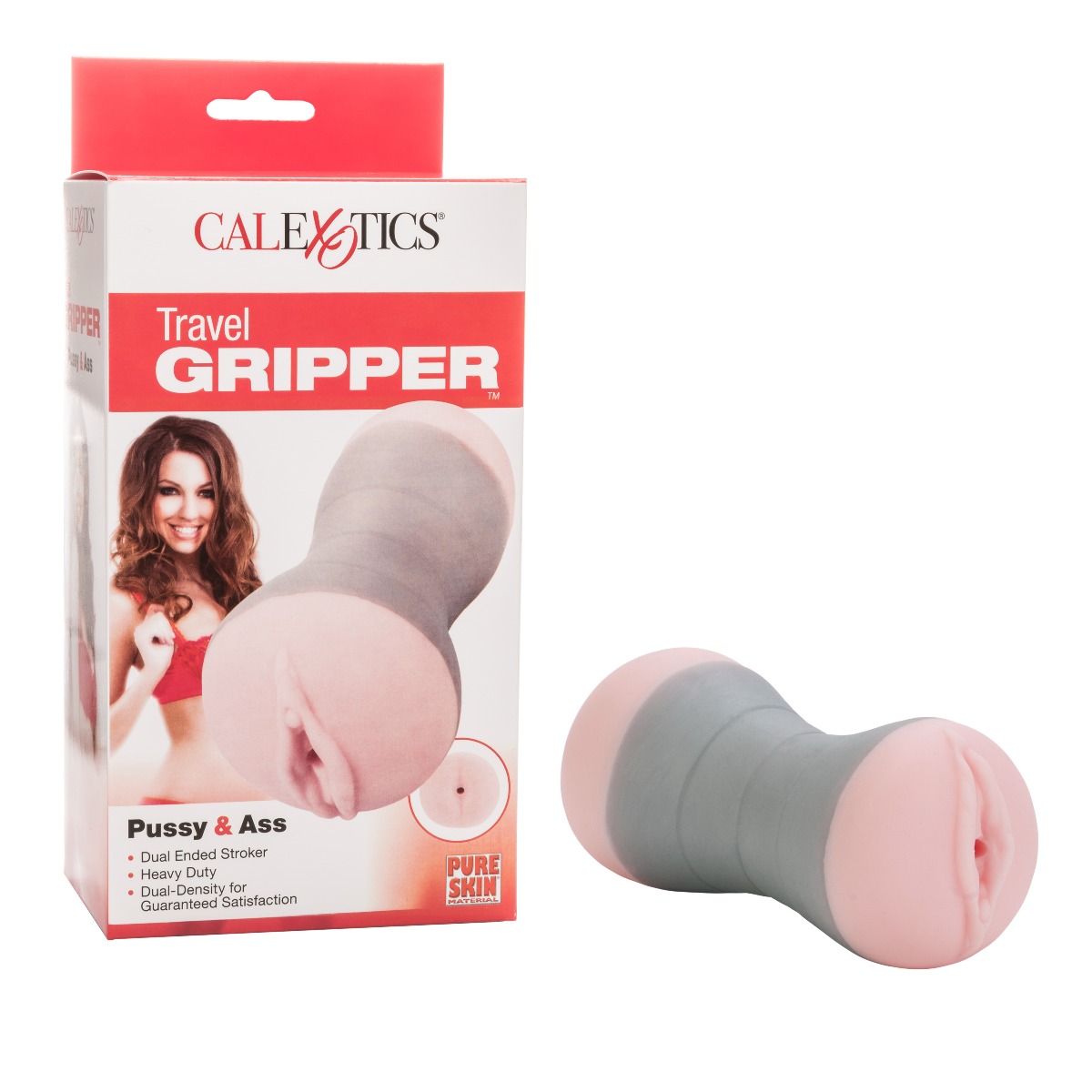 Adult Product 18+ - Travel Gripper - Pussy & Ass - California Exotics - Male Masturbators - KS Store