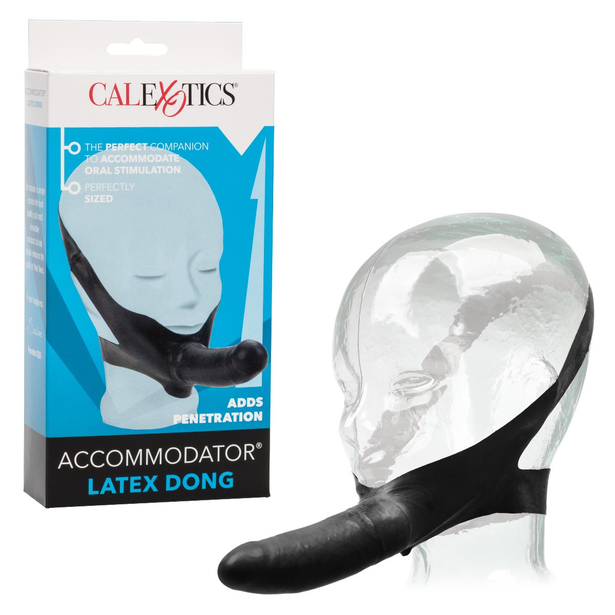 Adult Product 18+ - The Accomodator - Black - California Exotics - Dildos & Dongs - KS Store