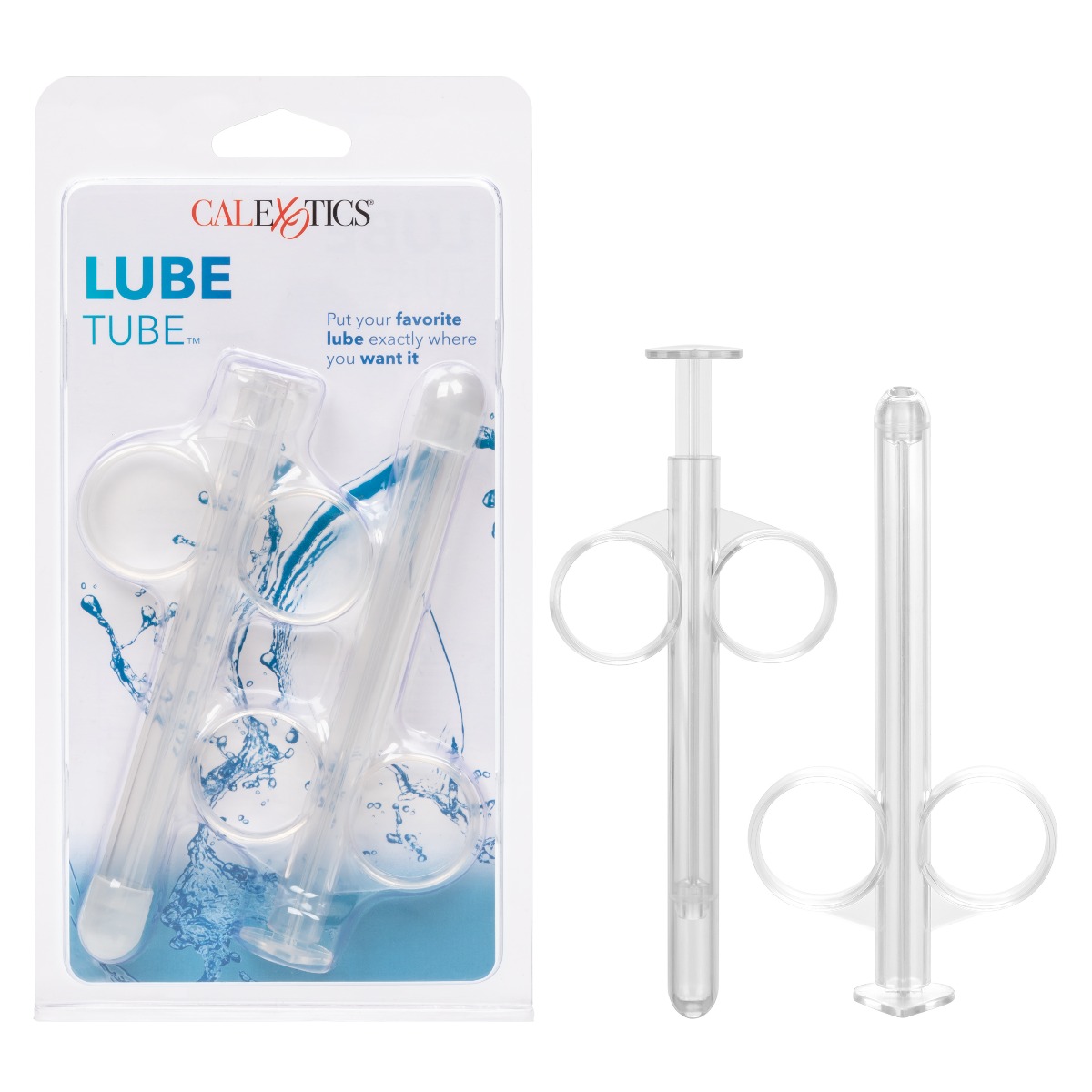 Adult Product 18+ - Lube Tube (Includes 2) Clear - California Exotics - Condoms & Lubes - KS Store