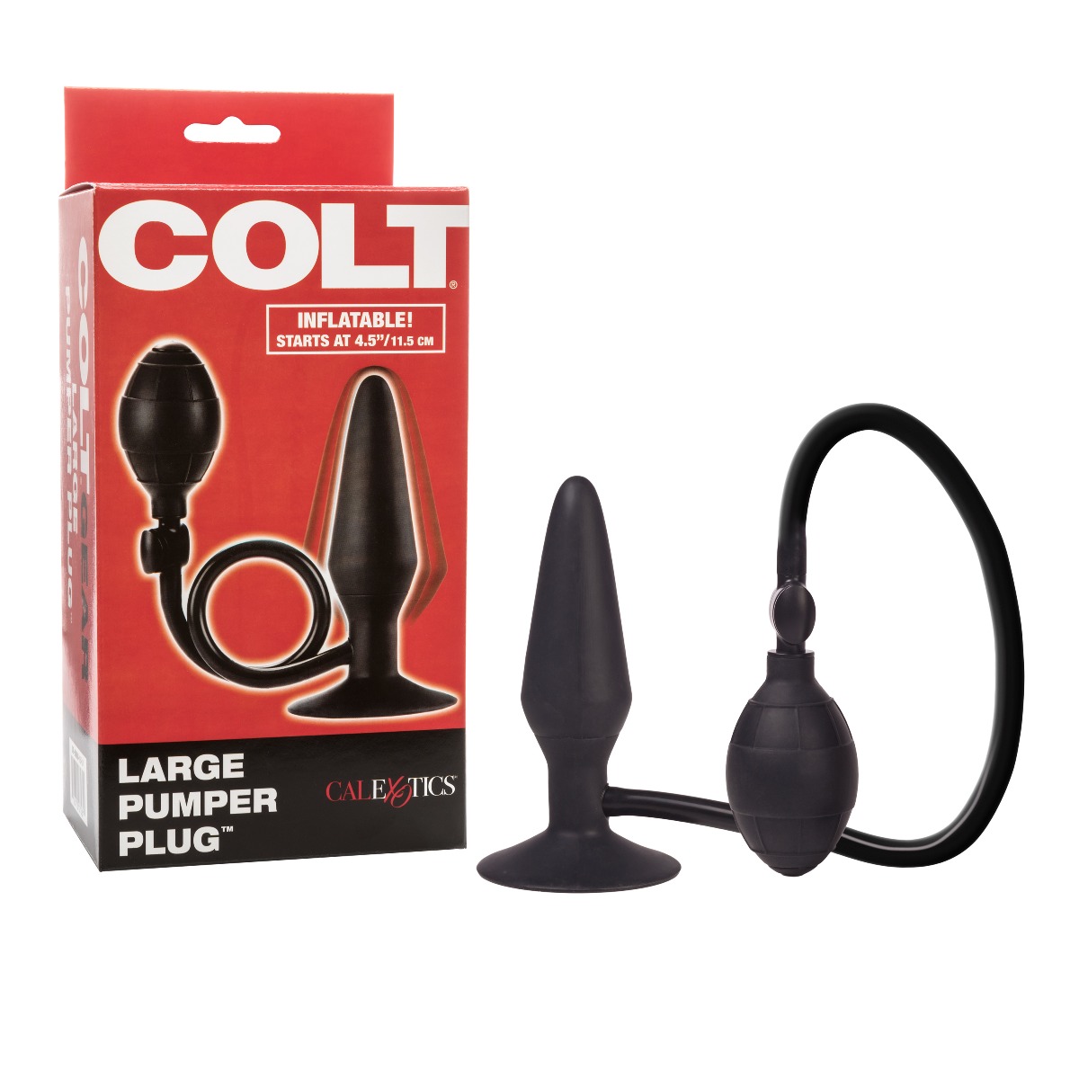 Adult Product 18+ - COLT Large Pumper Plug - Black - COLT - Colt - KS Store