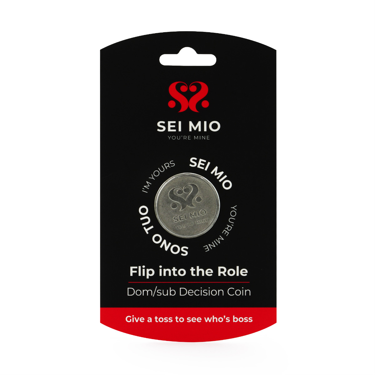 Adult Product 18+ - SEI MIO / SONO TUO - Stainless Steel Coin - Sei Mio - Sei Mio - KS Store