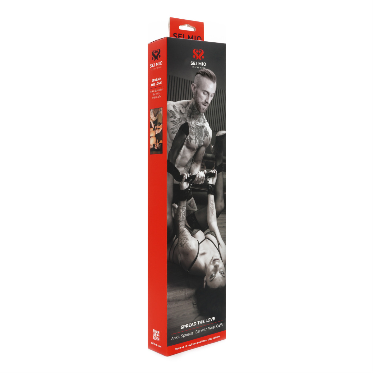 Adult Product 18+ - SEI MIO - Spread the Love - Ankle Spreader Bar with Wrist Cuffs - Sei Mio - Sei Mio - KS Store