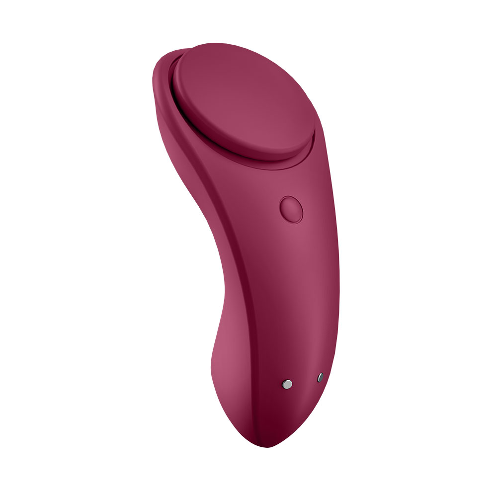 Adult Product 18+ - Satisfyer App Enabled Sexy Secret Panty Vibrator - Wine Red - Satisfyer - Toys - KS Store