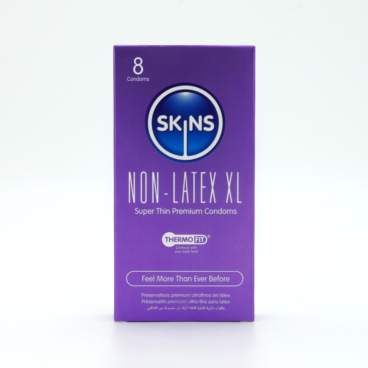 Skins Condoms Non-Latex XL 8 Pack