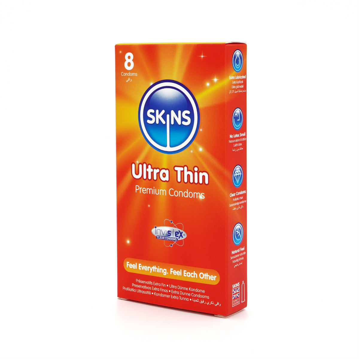 Adult Product 18+ - Skins Condoms Ultra Thin 8 Pack - Skins - Skins Condoms - KS Store