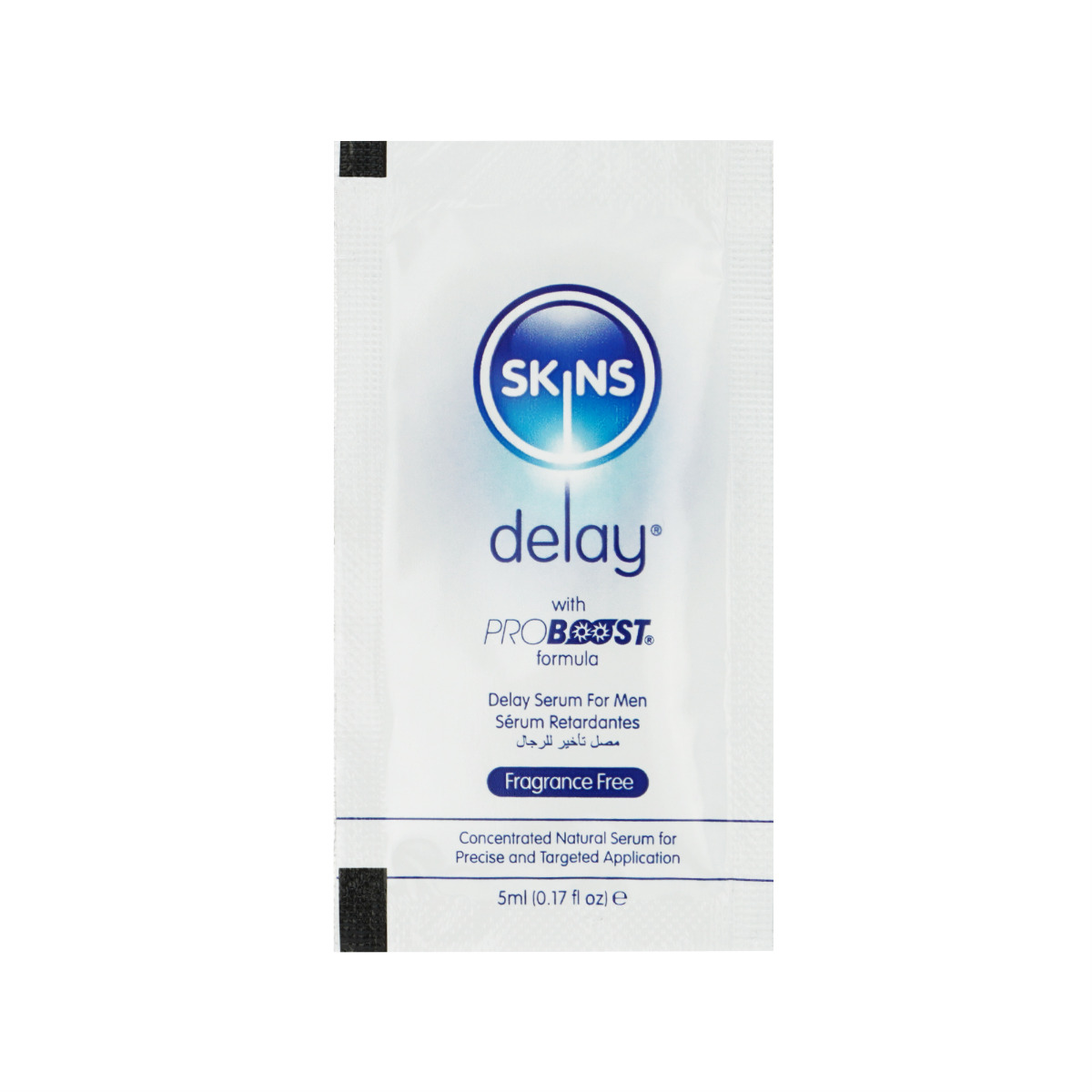 Skins Natural Delay Serum Foil 5ml (Fragrance Free)