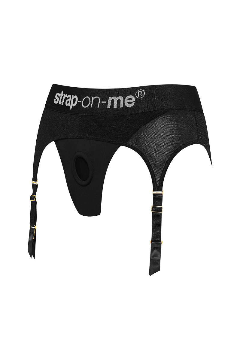Adult Product 18+ - Strap On Me - Harness Lingerie Rebel- M - Black - Strap On Me - Strap On Me - KS Store